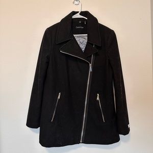 Calvin Klein Women’s Black Coat Sz M